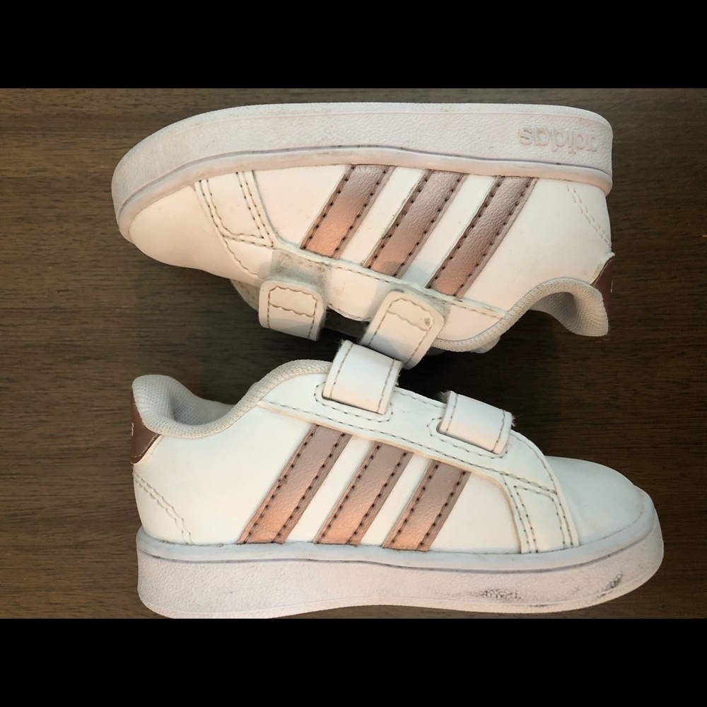 Adidas Rose Gold Shoes